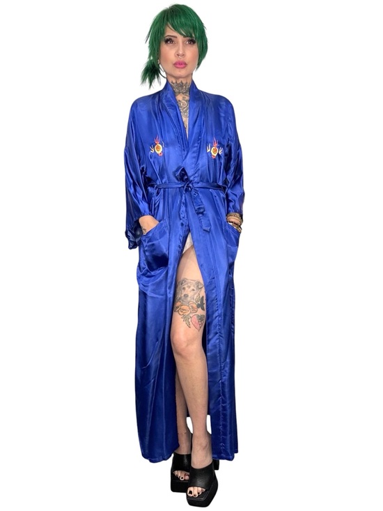 Vintage Other - Satin kimono